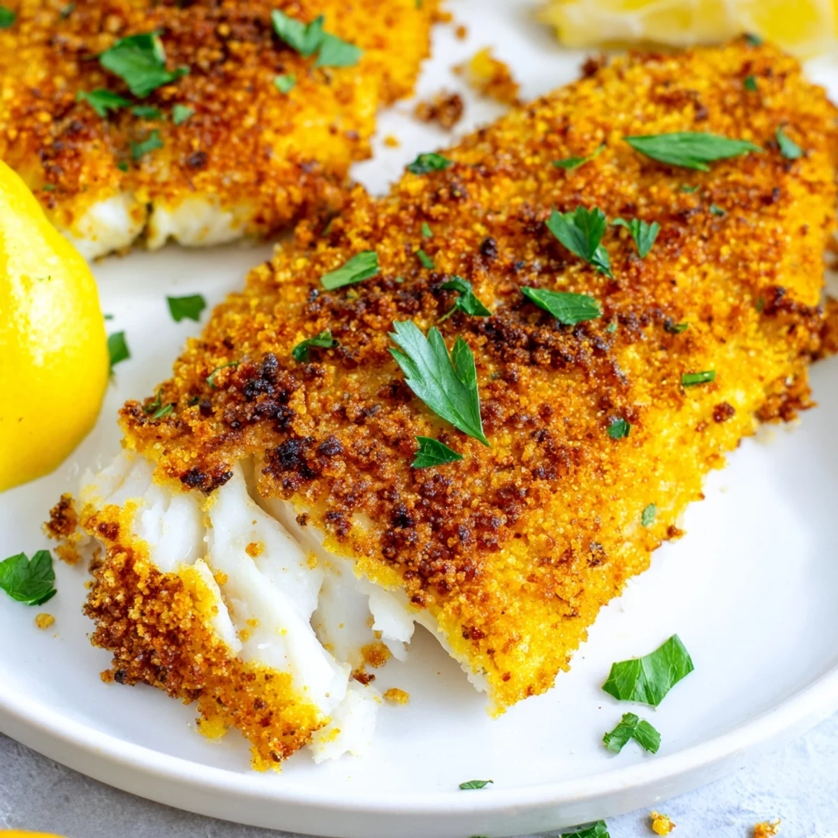 Crispy Cajun Fish Fry fillets sizzling in oil, ready for a classic Southern-style dinner.