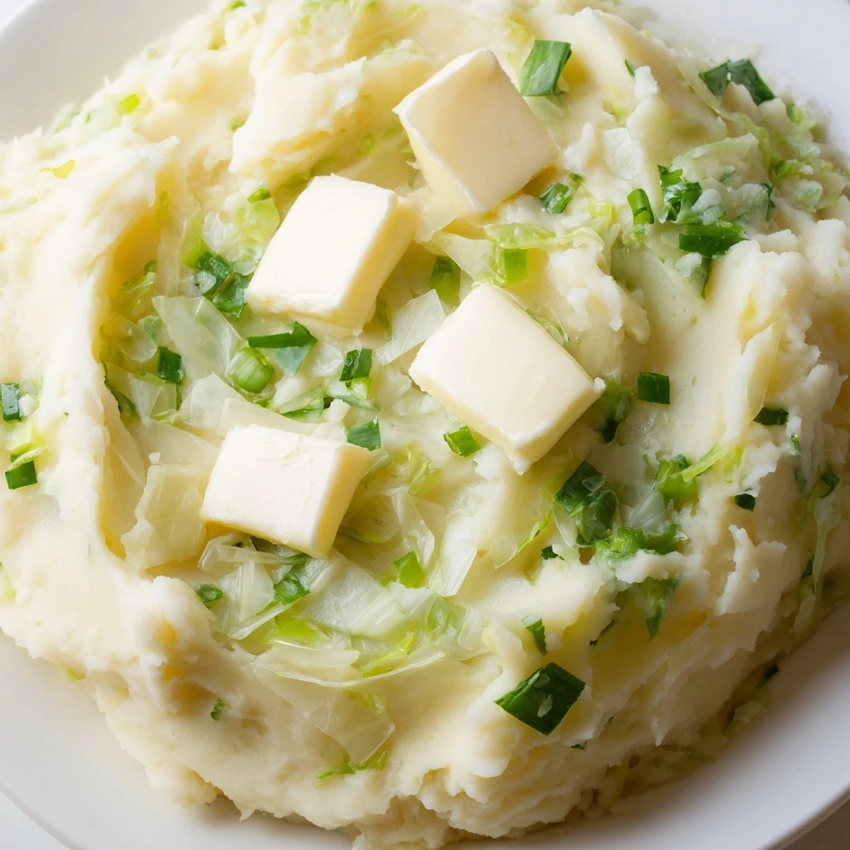 Irish Colcannon Mashed Potatoes