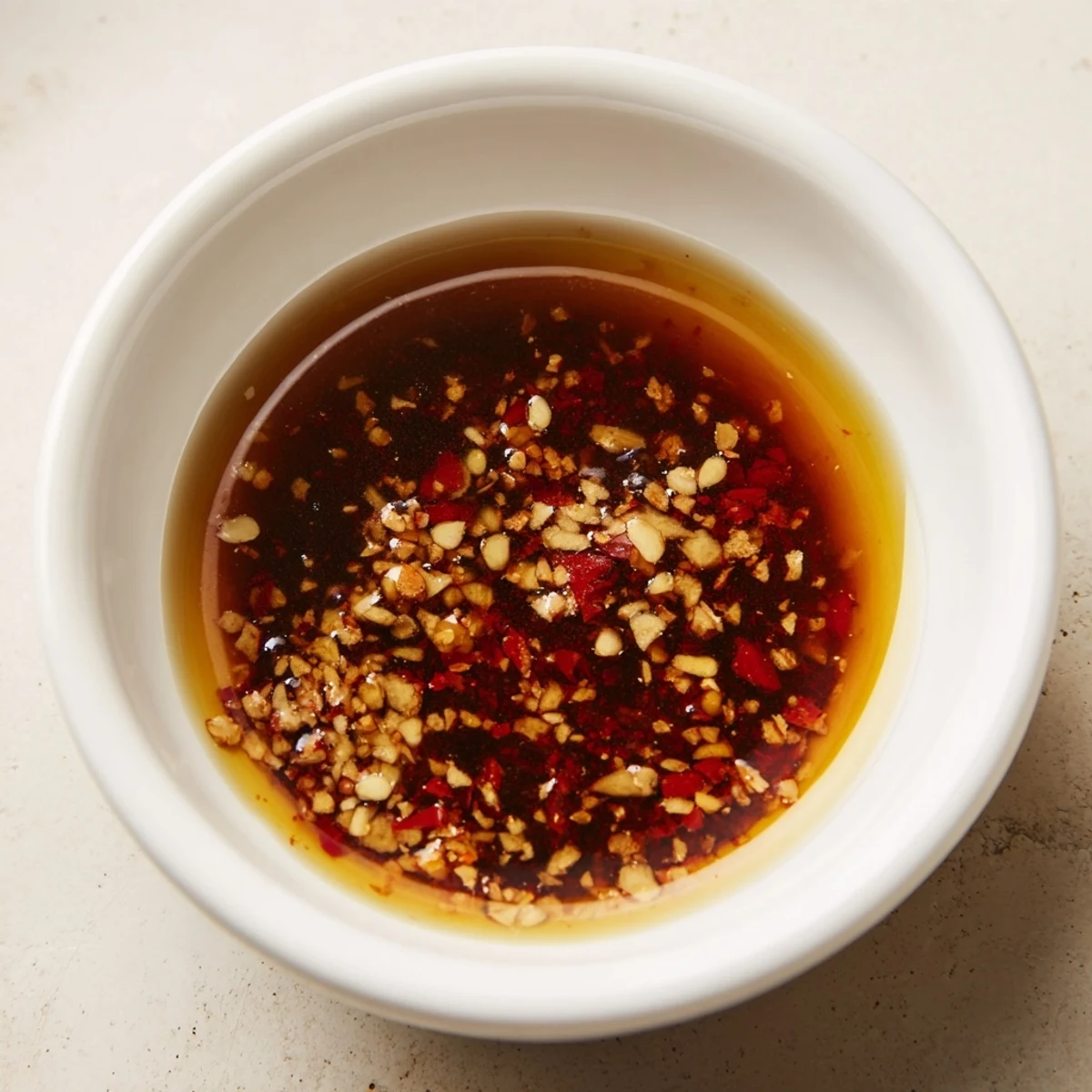 Best Asian Coleslaw Dressing drizzled over crunchy cabbage and carrots for a fresh, tangy bite.