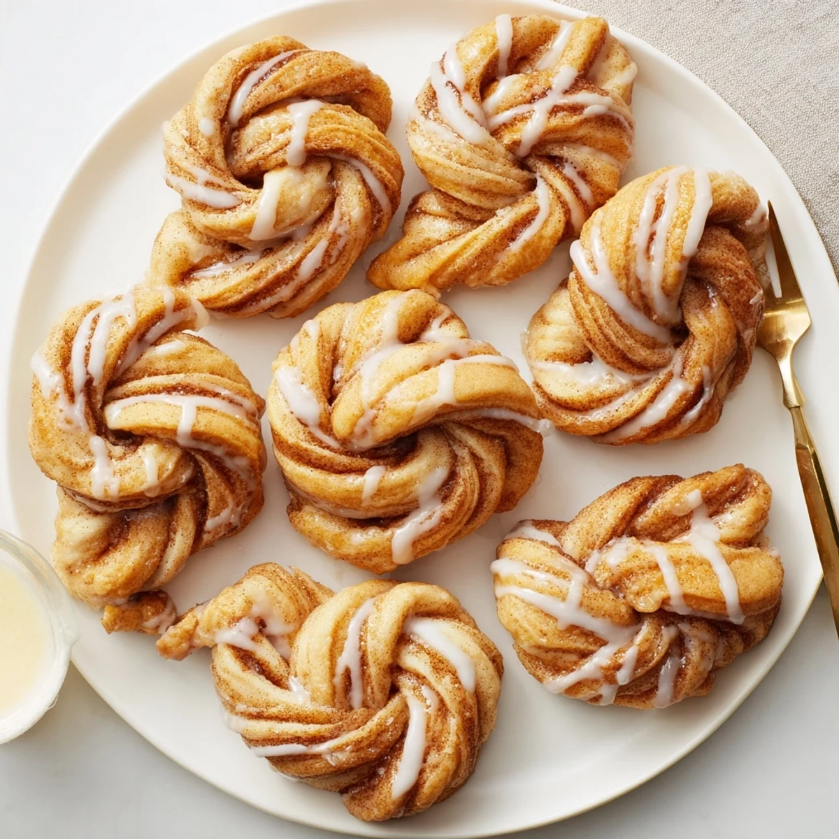 Fluffy pastry swirled with cinnamon sugar baking to golden brown perfection