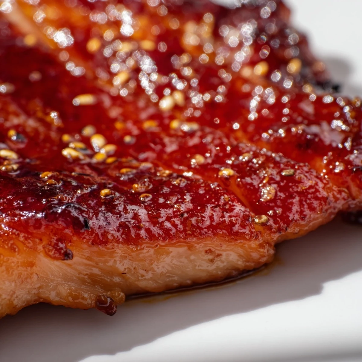 Sliced Char Siu chicken BBQ served with steamed jasmine rice and tender bok choy
