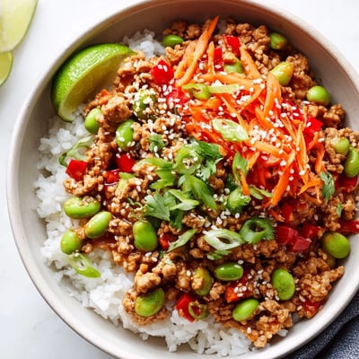 Ground Turkey Rice Bowls